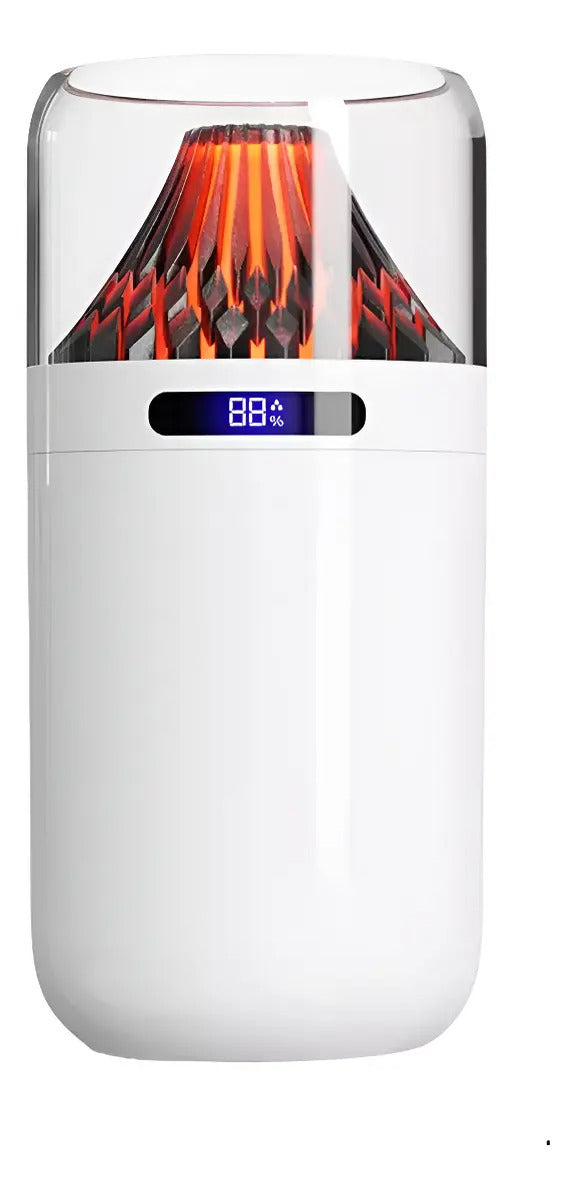 Humidificador Ultrasonico Purificador Aire Volcan Usb Led