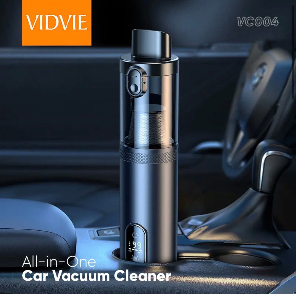 ASPIRADORA DE CASA Y COCHE INALAMBRICA VIDVIE VC004- All-in-one Car Vacuum Cleaner
