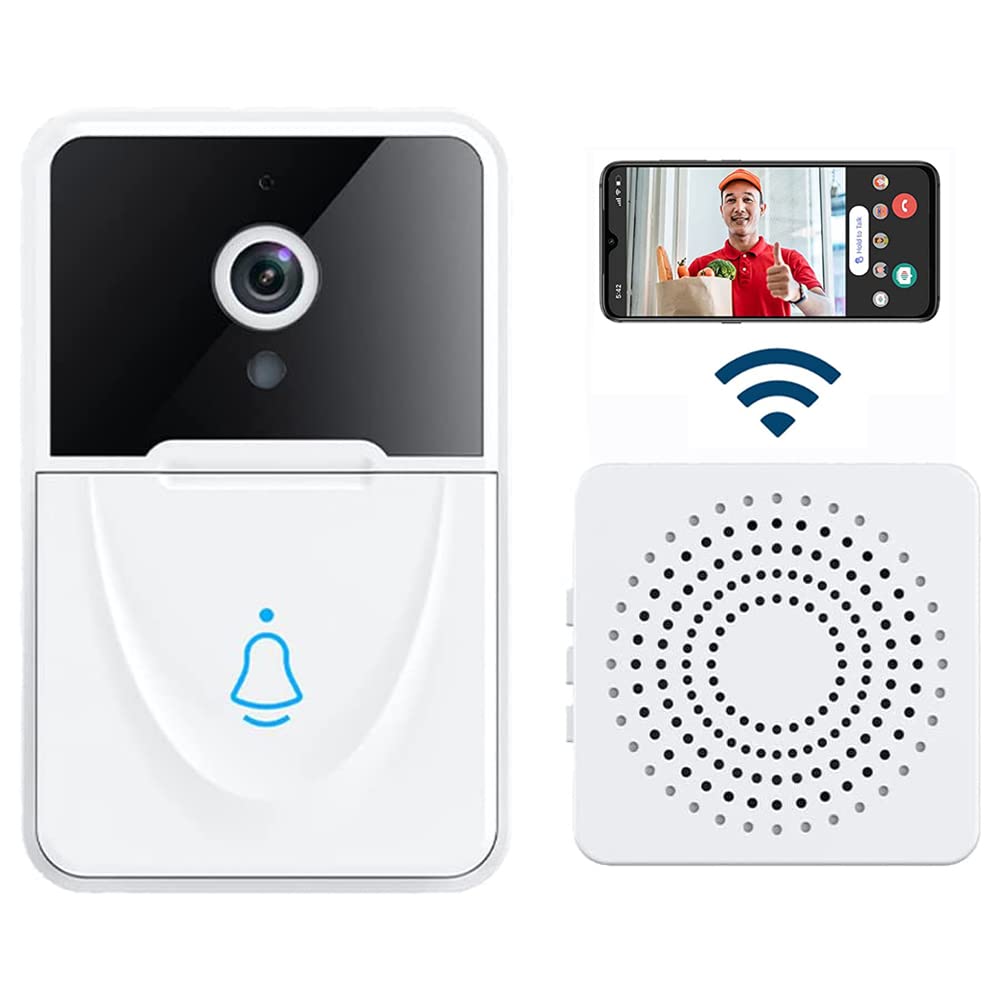 timbre inteligente Baihui modelo MY-7175 con cámara HD y videoportero inalámbrico