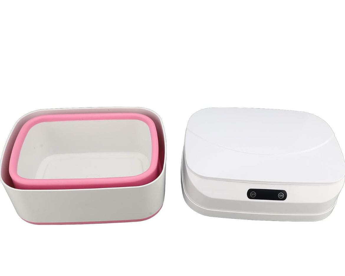 zafacón inteligente plegable con sensor de movimiento y tapa automática