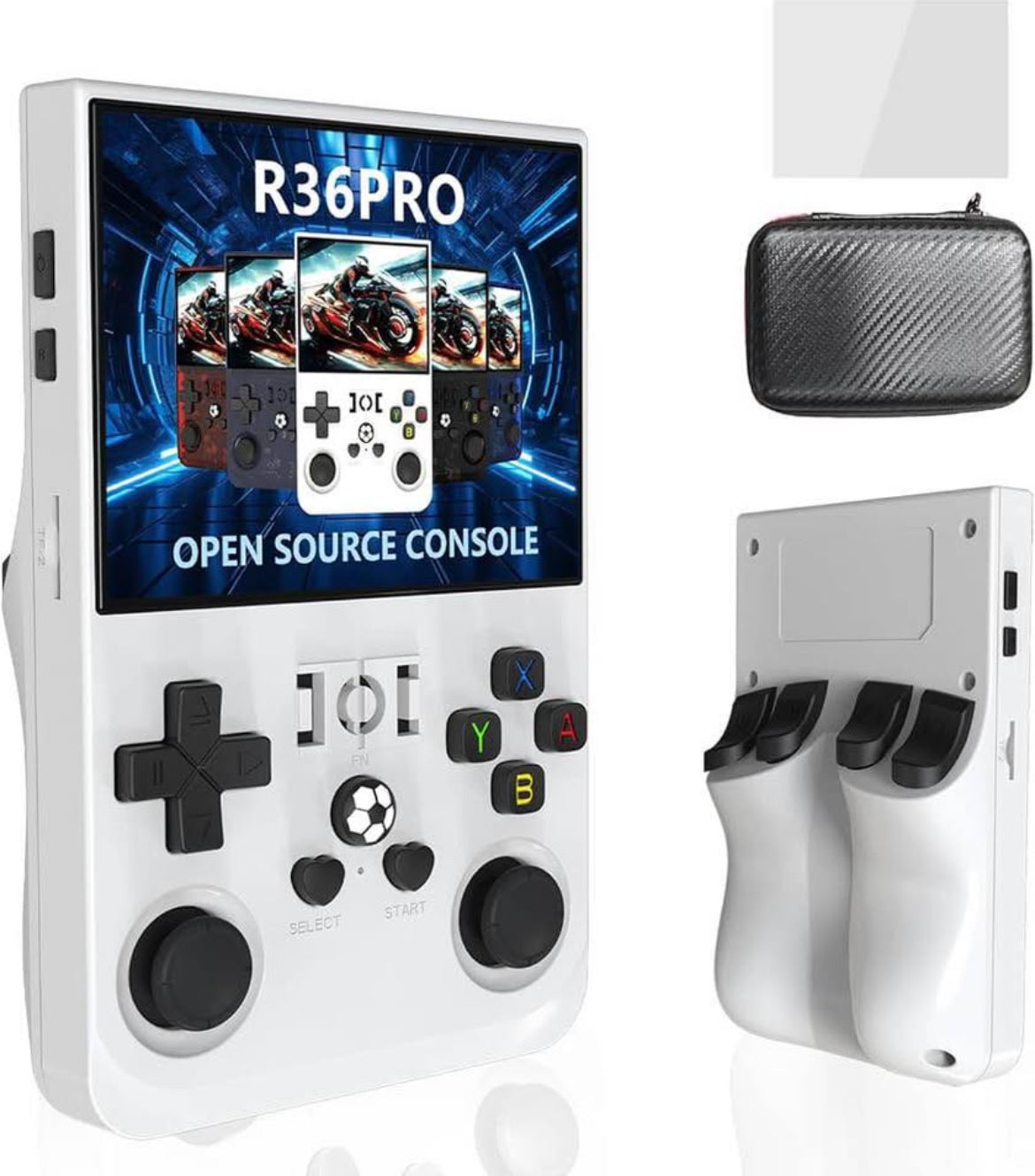 consola de juegos portátil retro R36 Pro.
