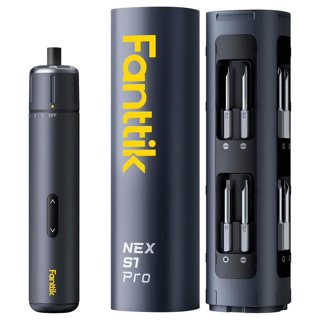 Fanttik Destornillador Eléctrico Inalámbrico con Luz LED