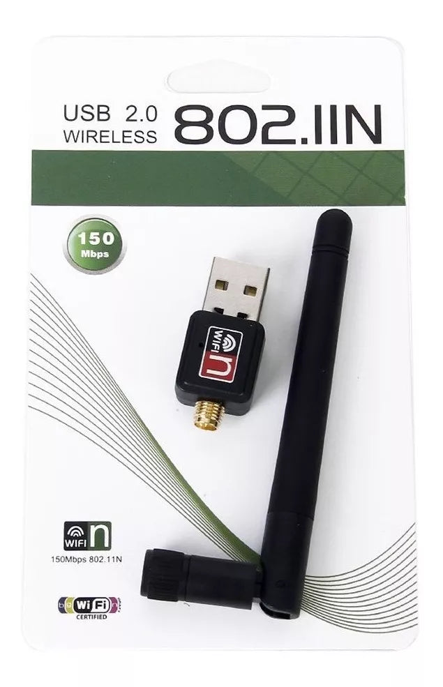 Antena Wifi Usb Receptor Wifi Con Antena Para Pc. Modem Lan